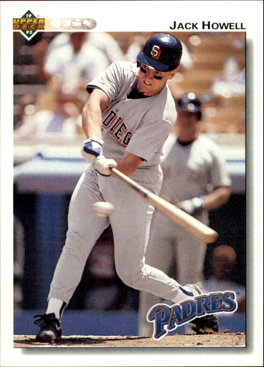 Jack Howell 1992 Upper Deck MLB #419 Baseball Card San Diego Padres