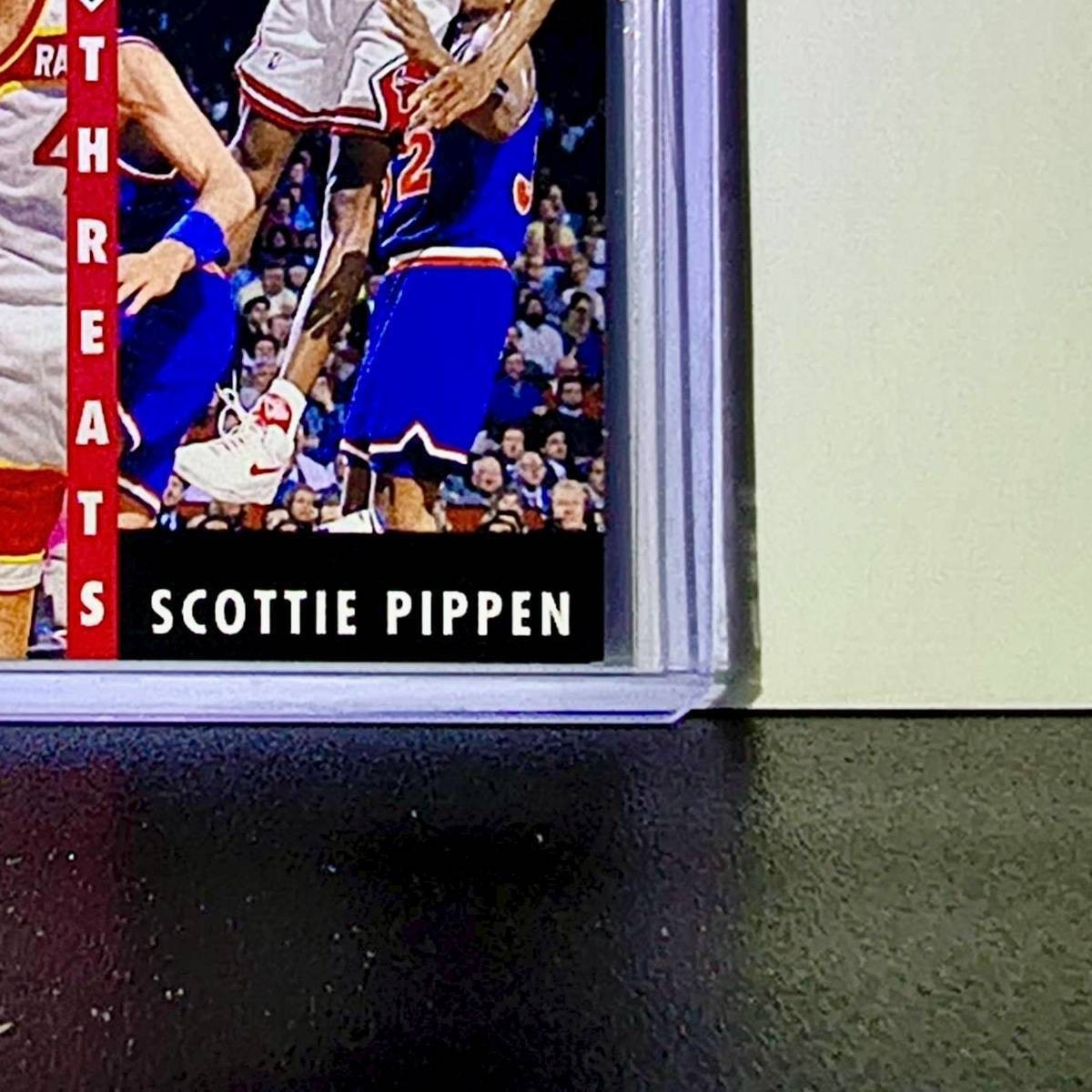 Michael Jordan Scottie Pippen Scoring Threats 1992-93 Upper Deck #62 Card Bulls