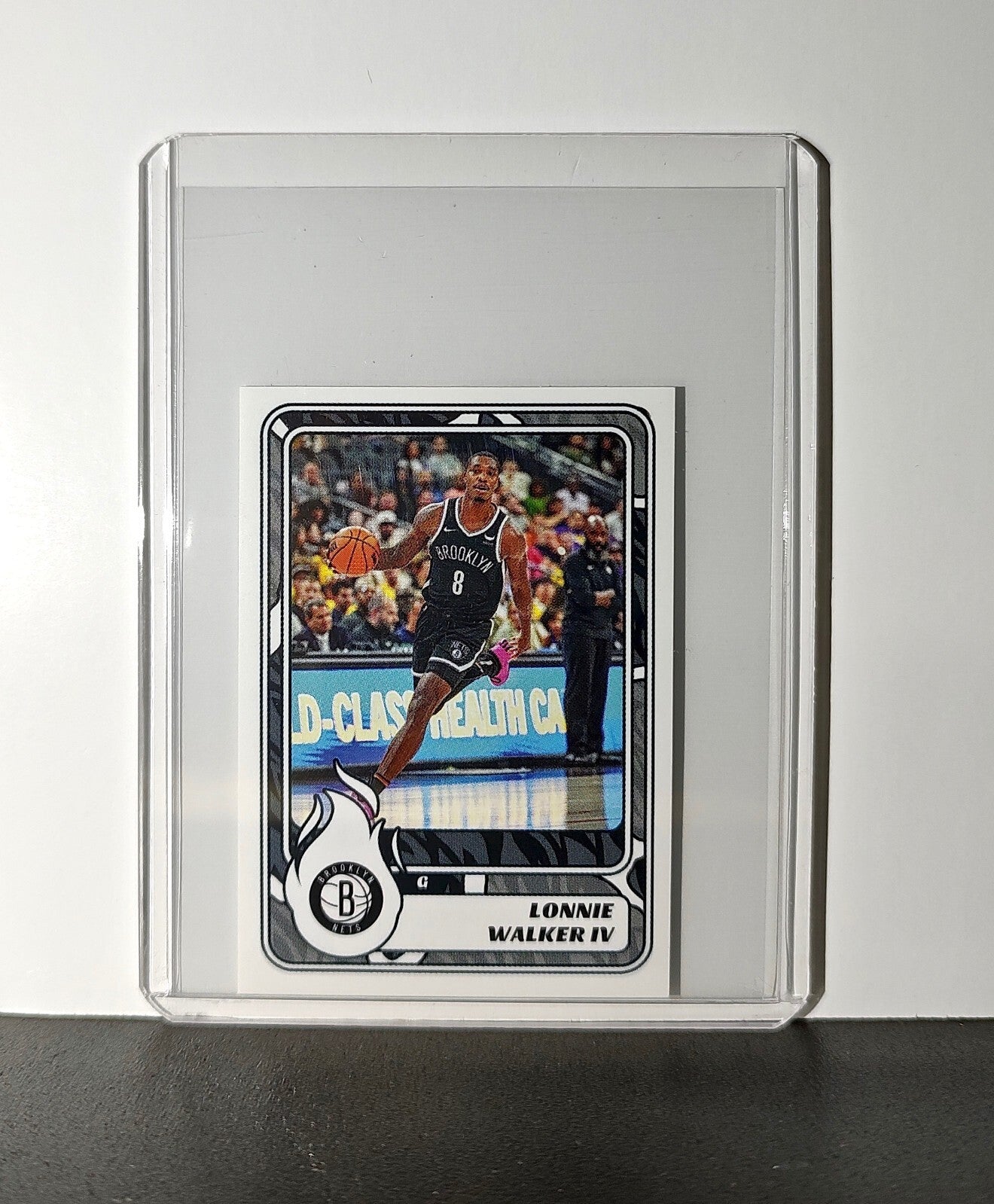 Lonnie Walker IV 2024-25 Panini NBA #133 Sticker Card Brooklyn Nets