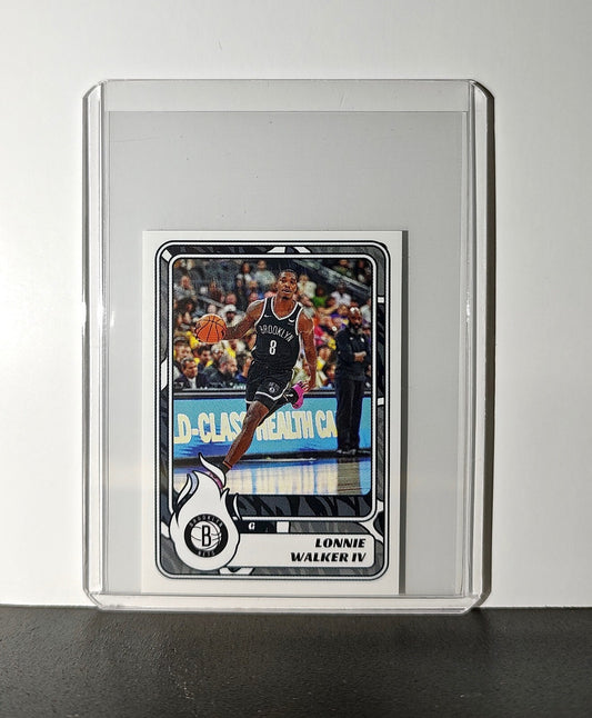 Lonnie Walker IV 2024-25 Panini NBA #133 Sticker Card Brooklyn Nets