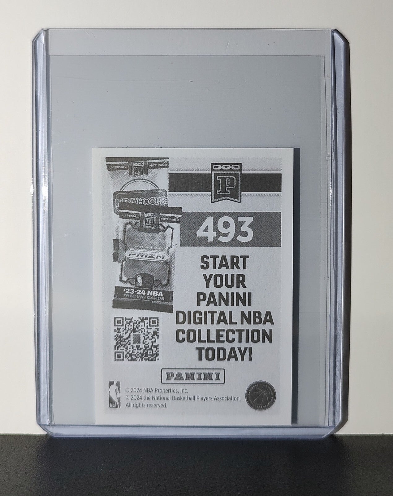 Toni Kukoc Legends 2024-25 Panini NBA #493 Sticker Card Chicago Bulls