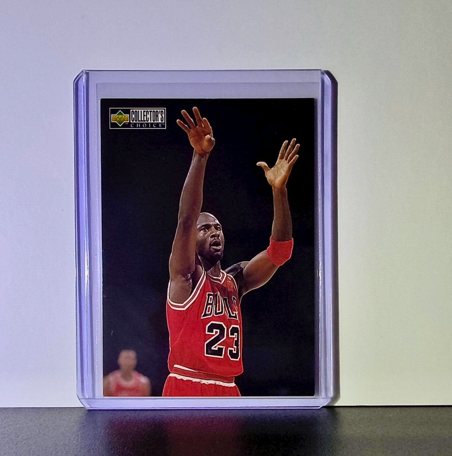 Michael Jordan 1997-98 Upper Deck Collector's Choice #389 Card Chicago Bulls