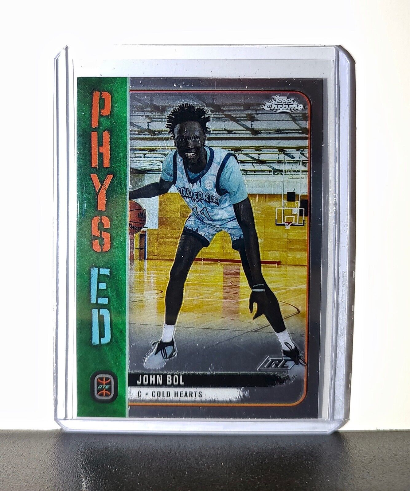 John Bol Rookie Card 2023-24 Topps Chrome Overtime #PE-4 Cold Hearts
