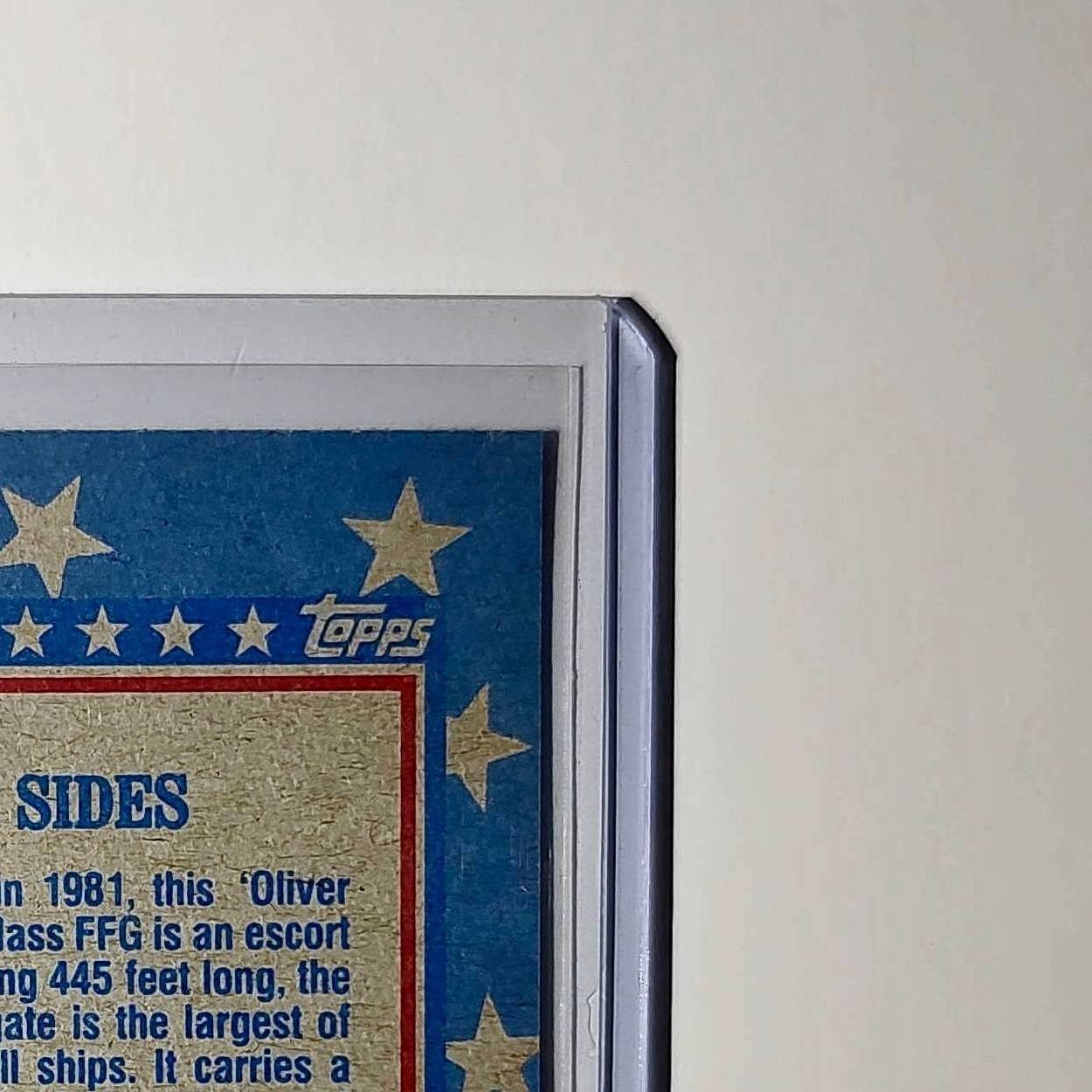USS Sides 1991 Topps Desert Storm #126 Card