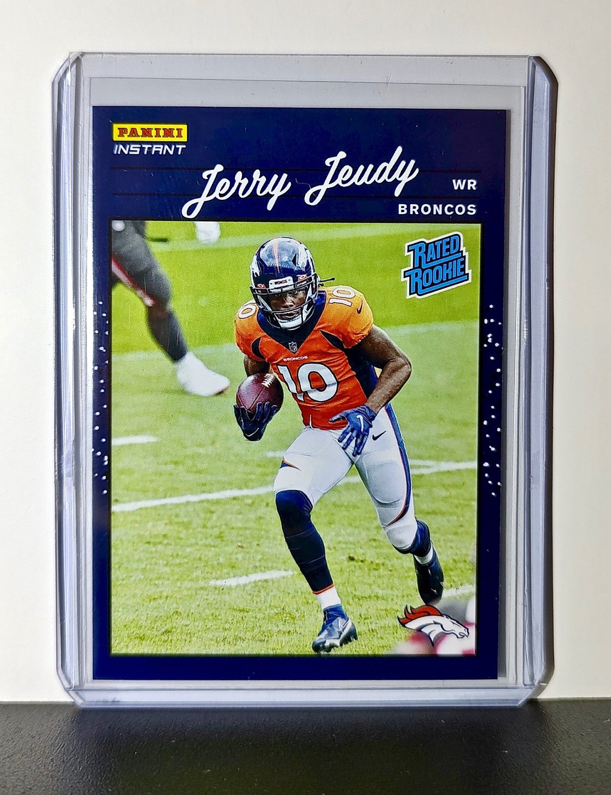 Jerry Jeudy Rookie 2020 Panini NFL #6 Rated Rookie Card Denver Broncos