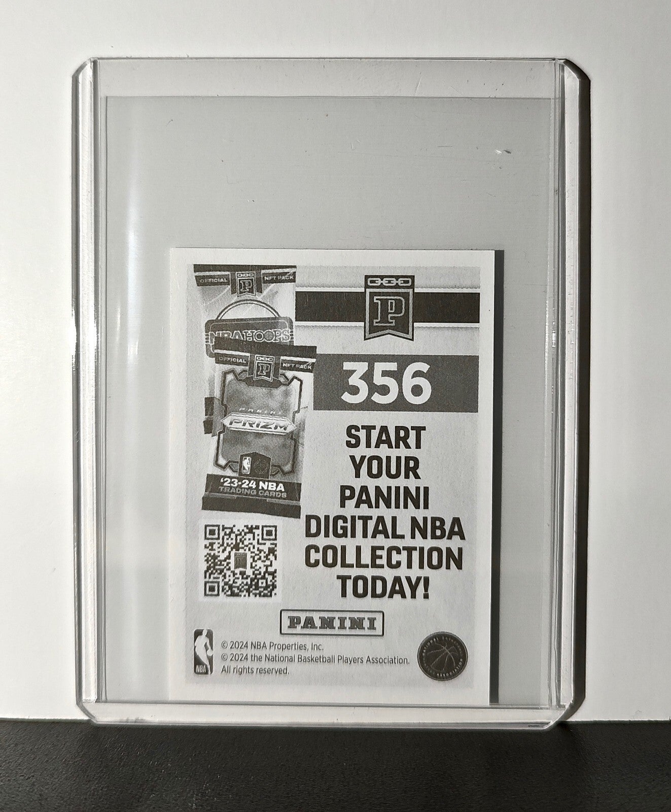 Cam Christie Rookie 2024-25 Panini NBA #356 Sticker Card Los Angeles Clippers