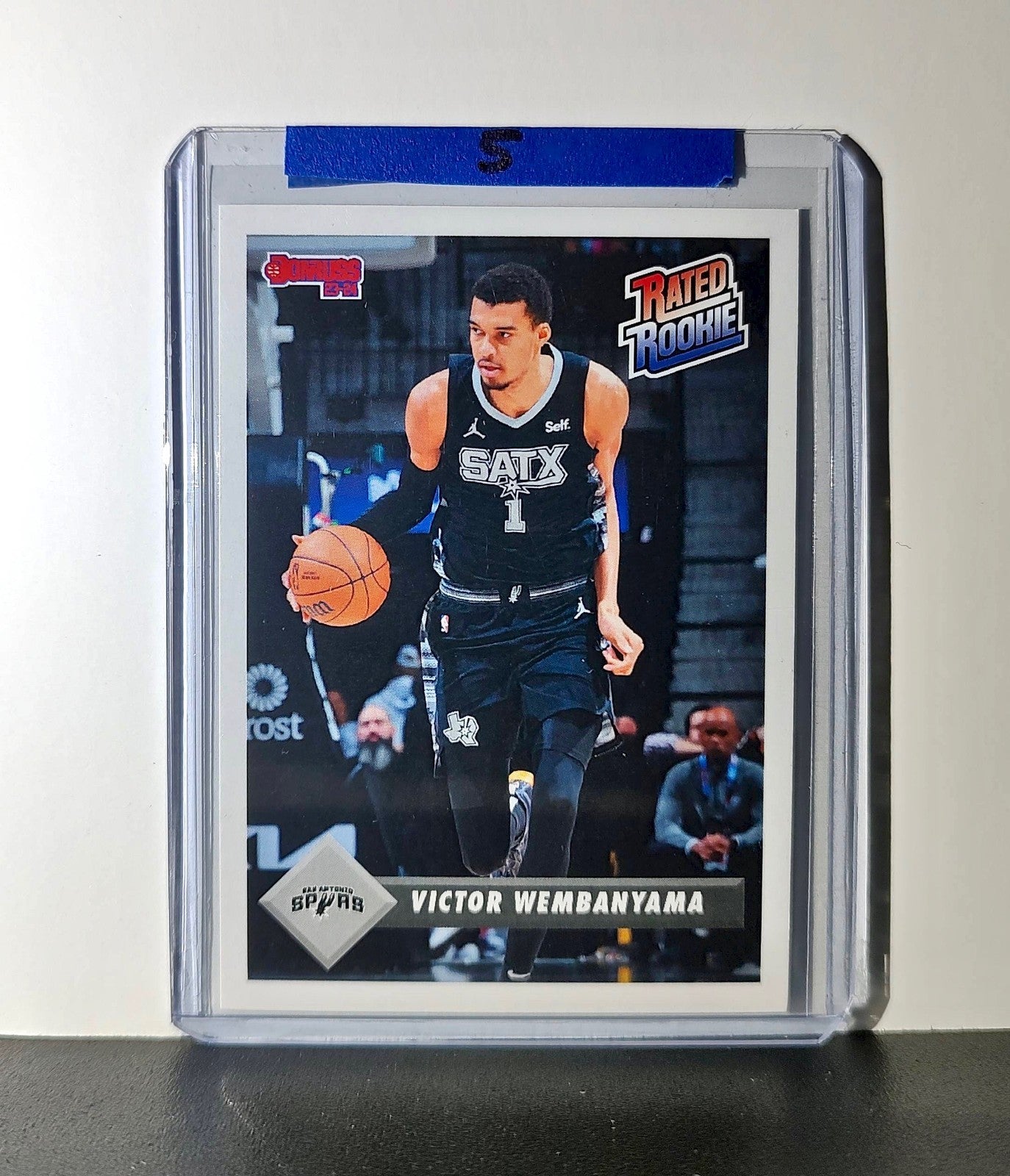 Victor Wembanyama Rookie 2023-24 Panini Donruss Rated Rookie #1 Basketball Card