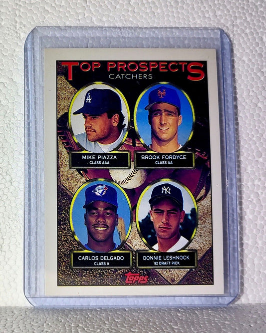 Piazza/Fordyce/Delgado/Leshnock 1993 Topps MLB #701 Baseball Card