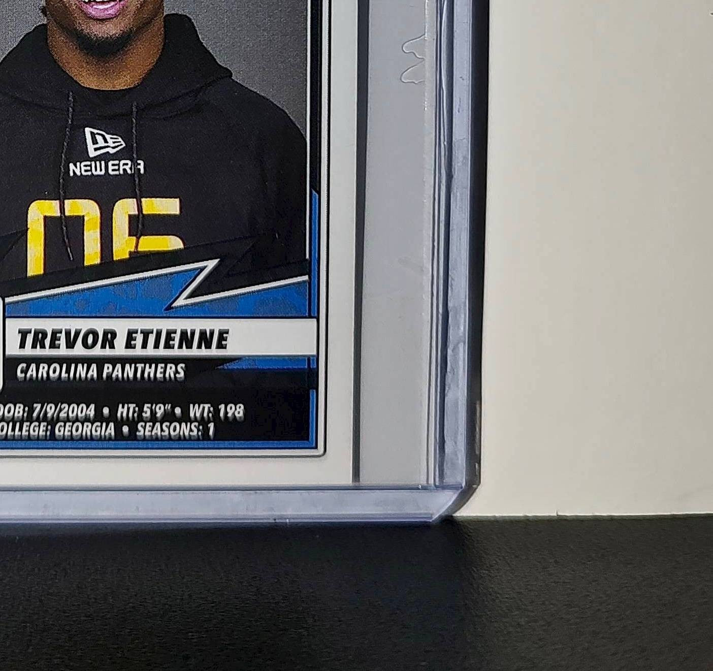 Trevor Etienne Rookie 2025 Panini NFL #445 Sticker Panthers