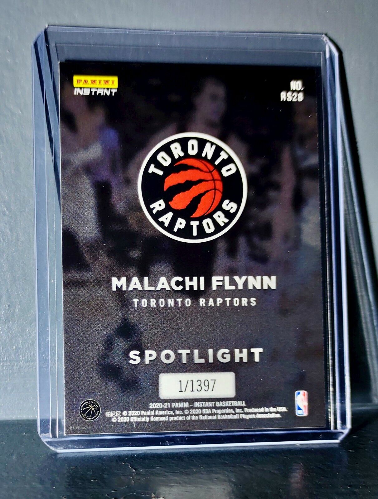 Malachi Flynn Rookie Spotlight 2020-21 Panini NBA #28 Basketball Card 1 of 1397