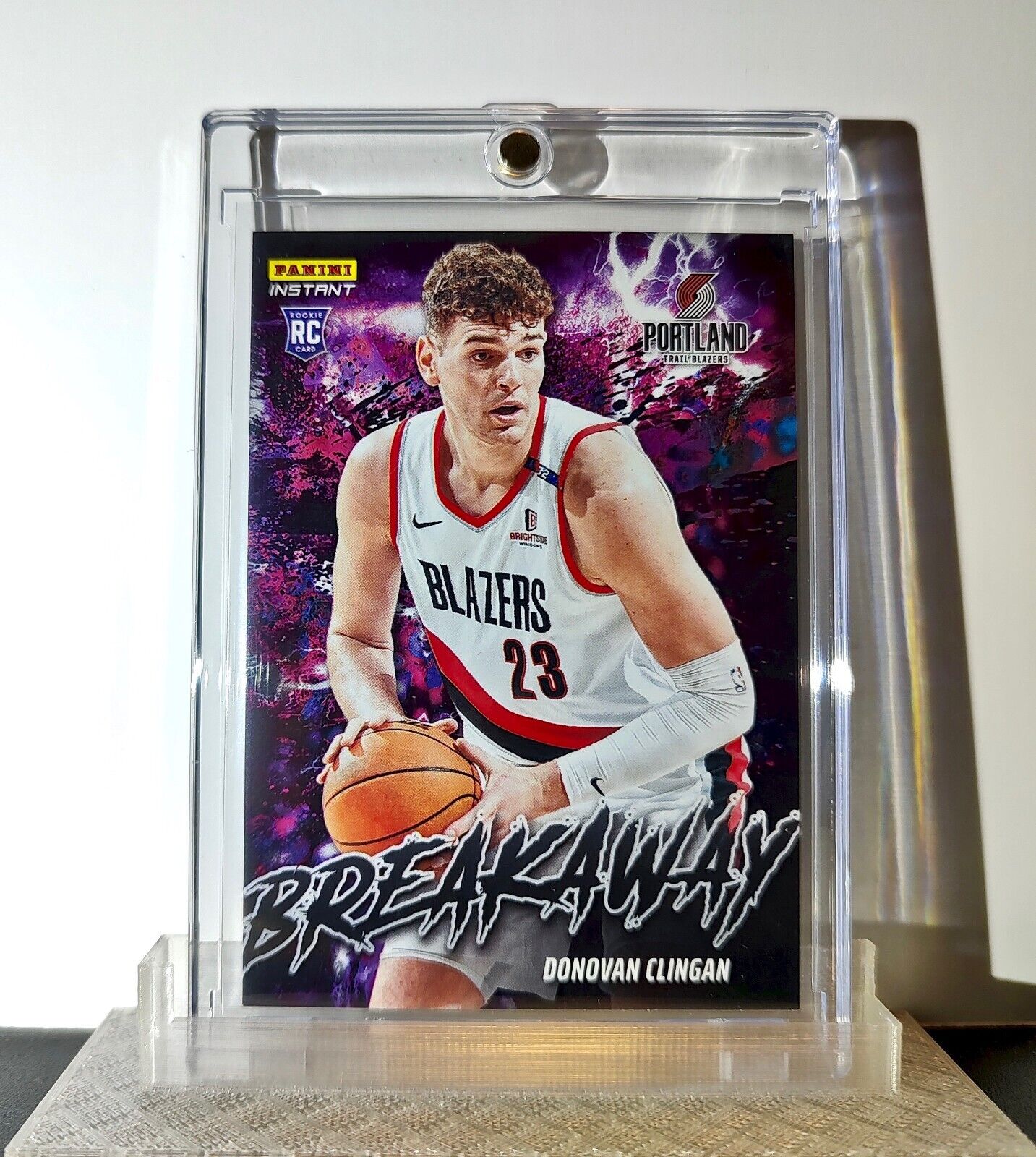 2024-25 Panini Instant NBA Breakaway Complete 18 Card Set in magnet cases 1/1355