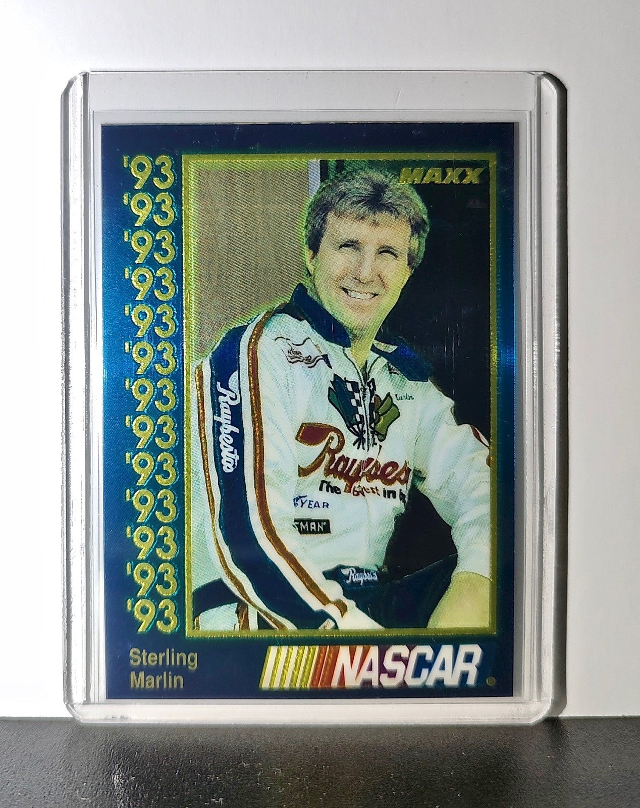 Sterling Marlin 1993 Maxx Premier Plus Racing #8 NASCAR Stavola Brothers Racing