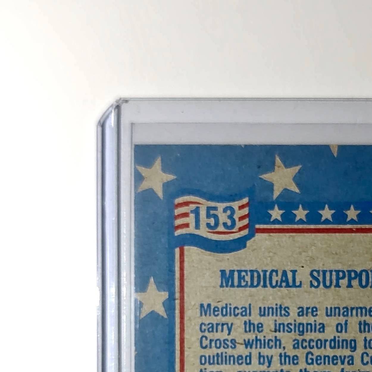 Medical Support 1991 Topps Desert Storm #153 Card