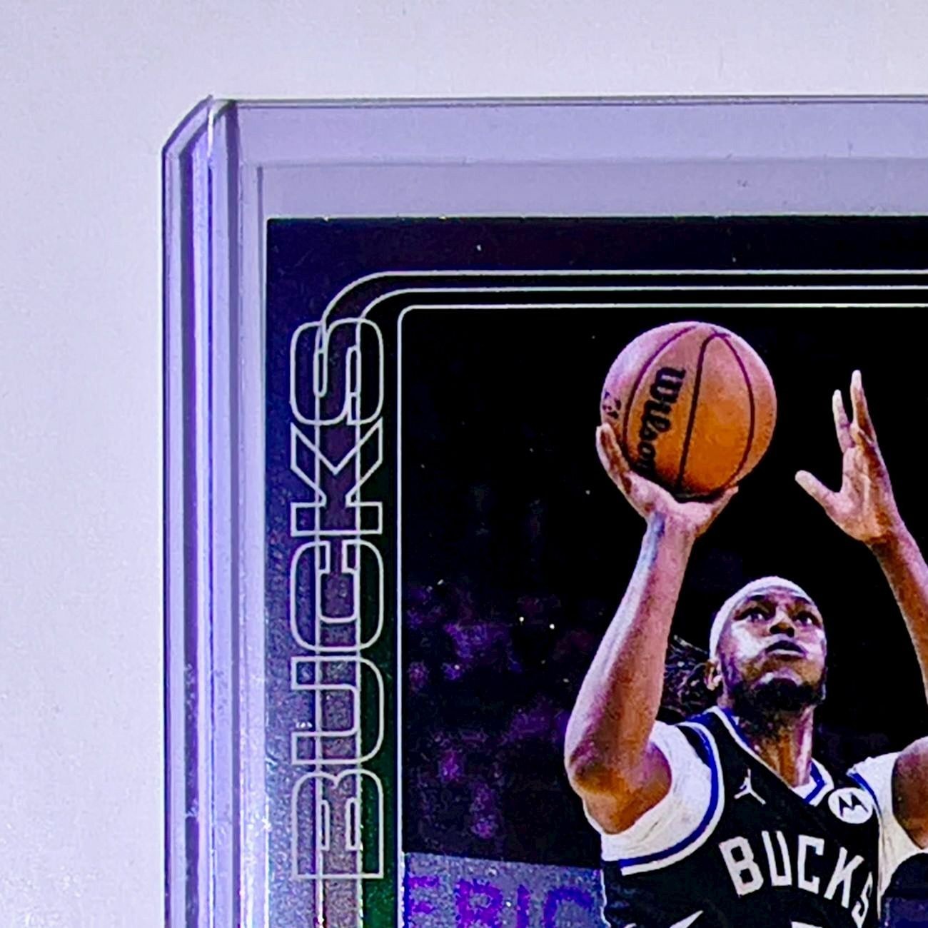 Myles Turner 2025-26 NBA Topps Chrome Update #70 Basketball Card Milwaukee Bucks