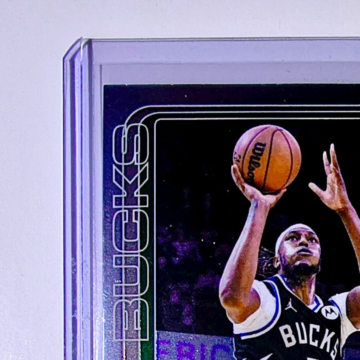 Myles Turner 2025-26 NBA Topps Chrome Update #70 Basketball Card Milwaukee Bucks