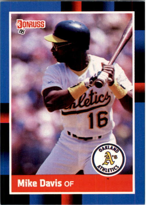 1988 Mike Davis Donruss Baseball Card #281