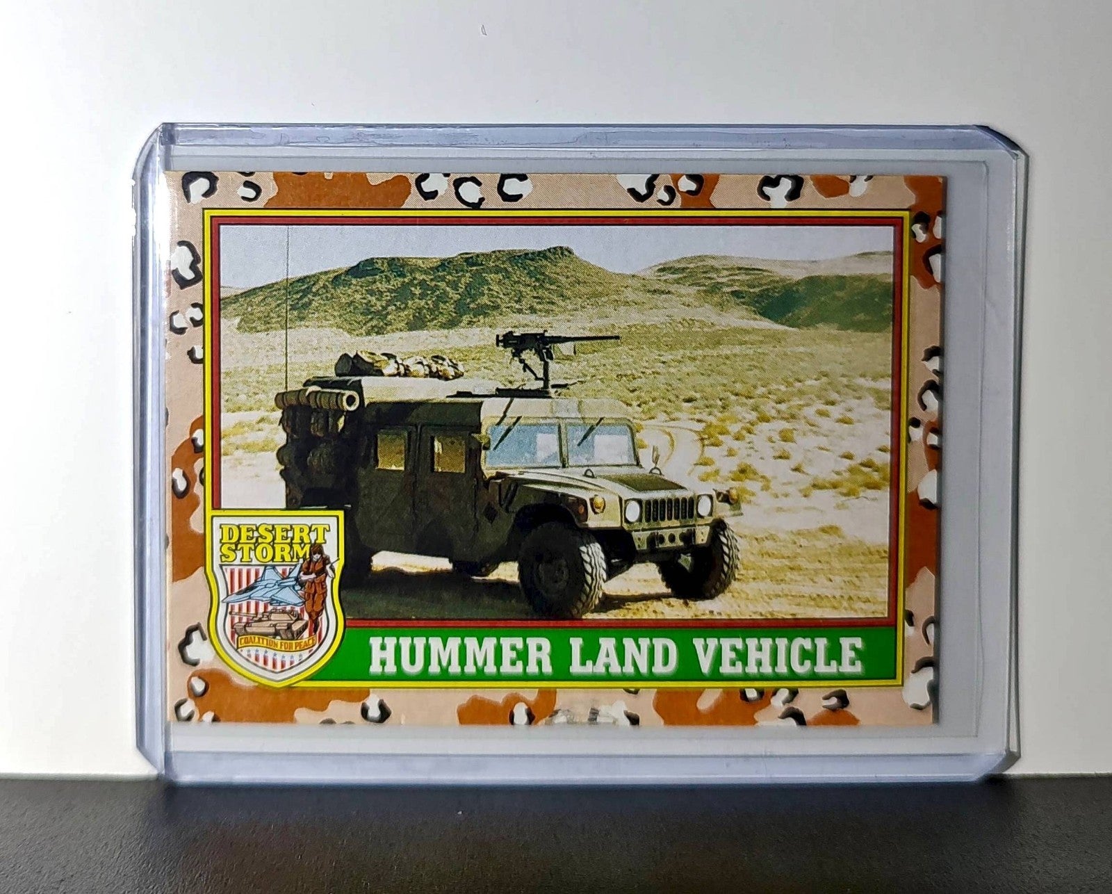 HMMWV (Hummer) 1991 Topps Desert Storm #44 Card