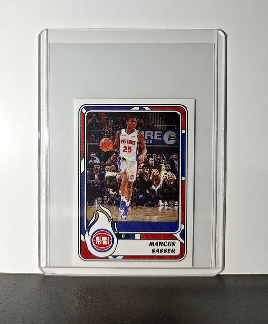 Marcus Sasser 2024-25 Panini NBA #182 Sticker Card Detroit Pistons