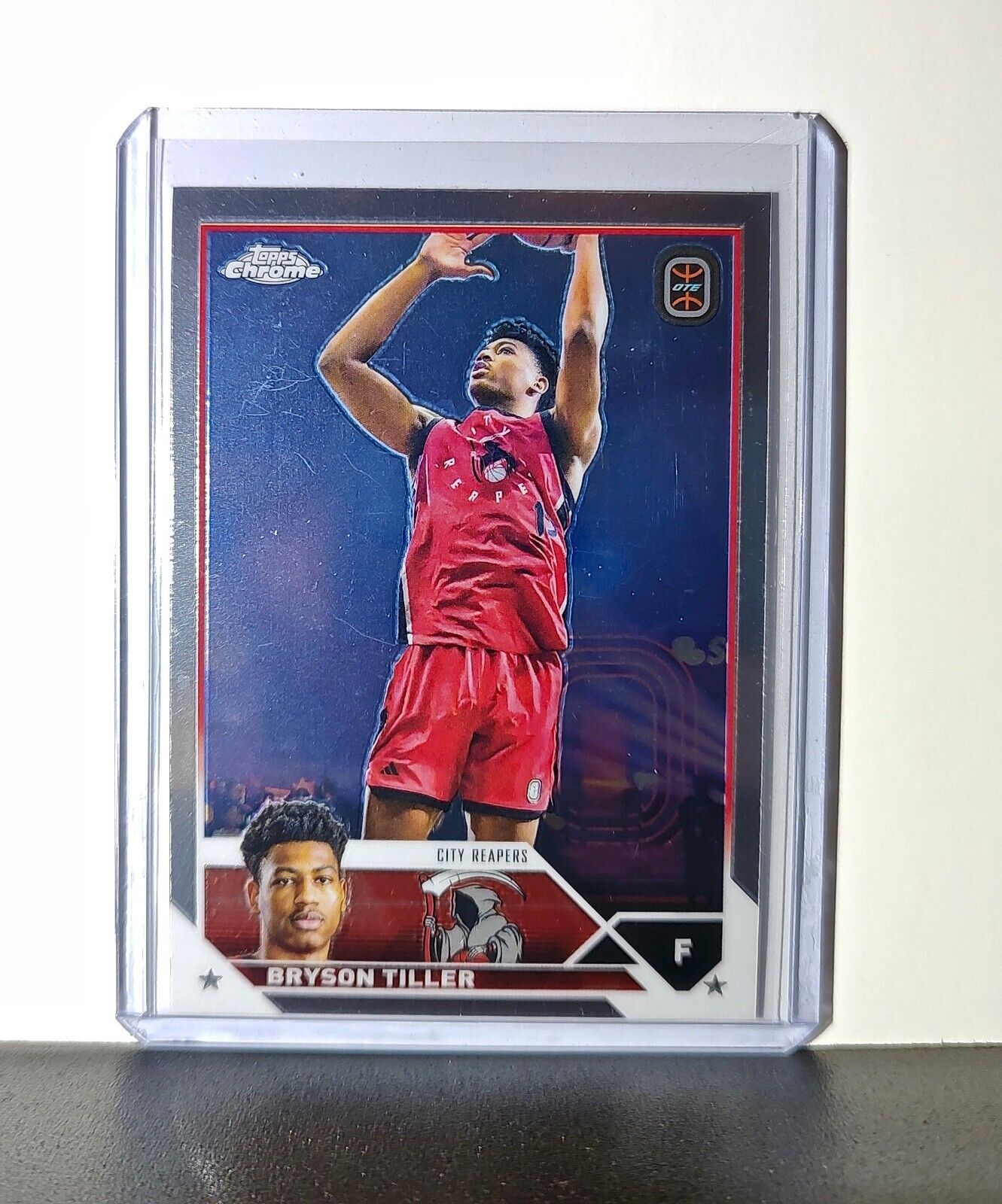 Bryson Tiller 2023-24 Topps Chrome Overtime #69 Card City Reapers