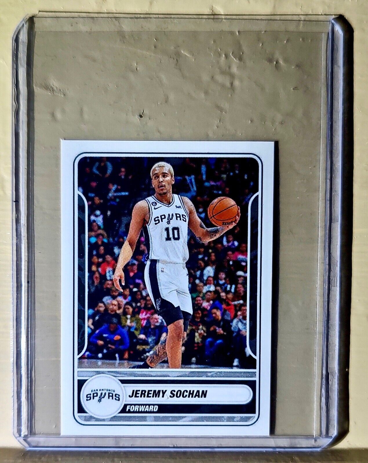 2023-24 Jeremy Sochan Panini NBA Basketball #471 Sticker San Antonio Spurs