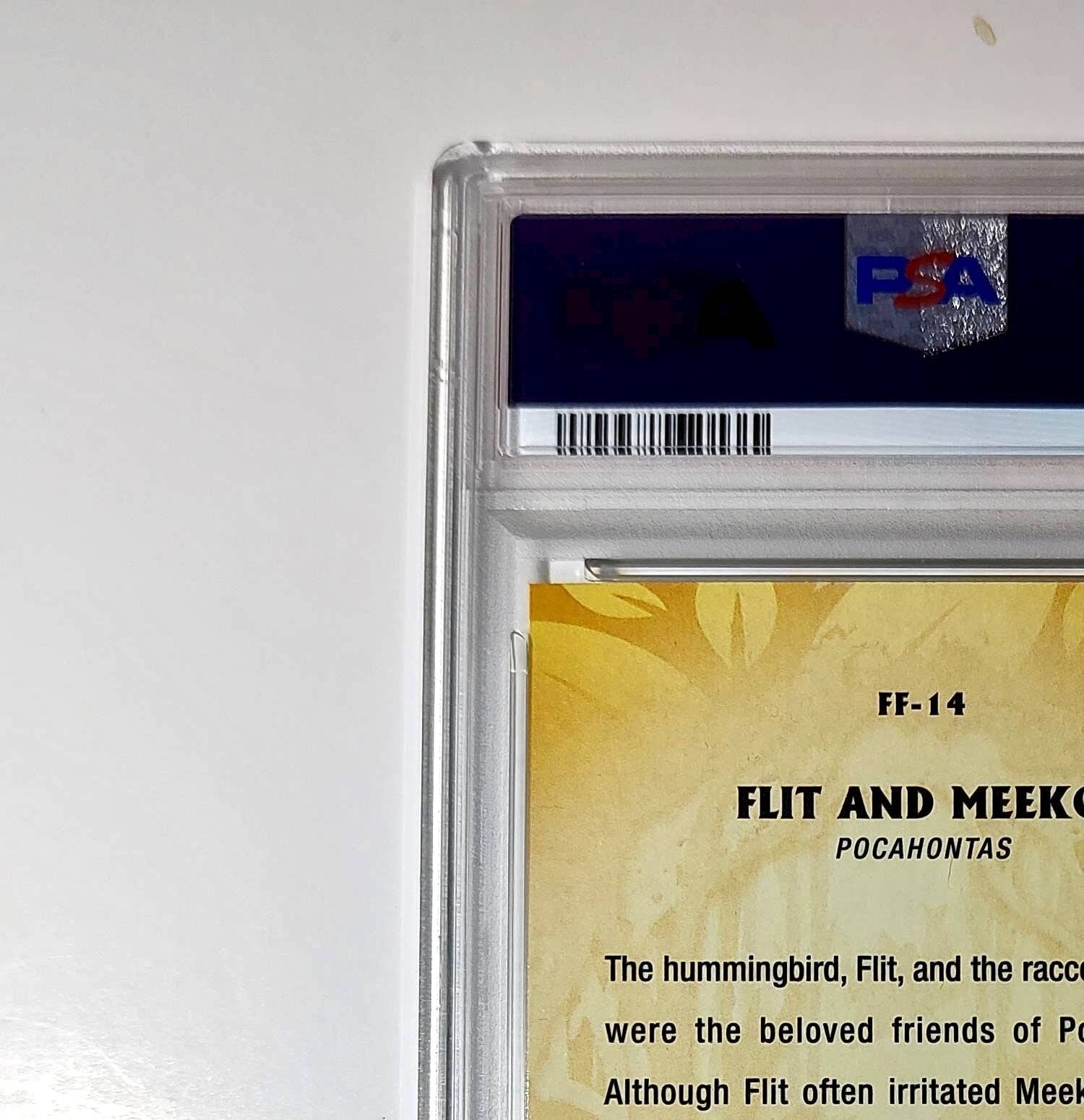 Flit and Meeko 2025 Topps Disney #FF-14 Furry Friends Card Pocahontas PSA 9 MT