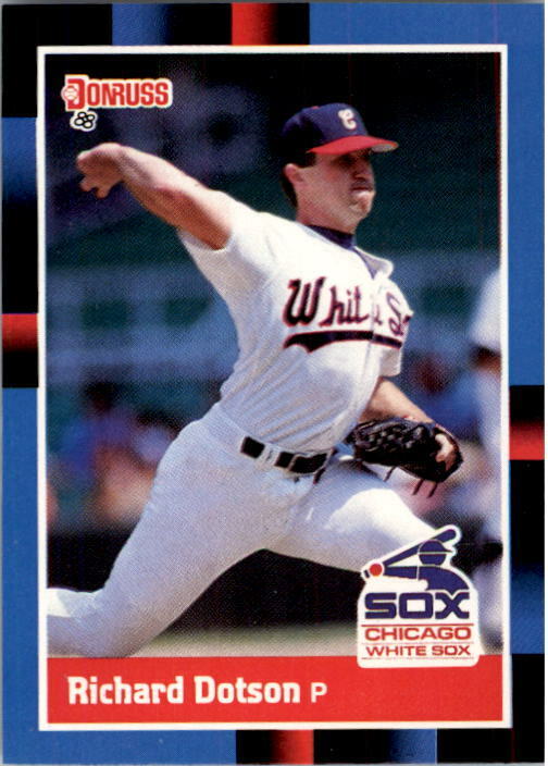 1988 Richard Dotson Donruss Baseball Card #124
