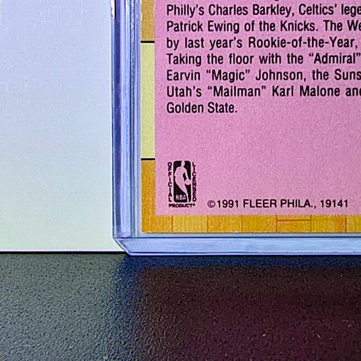Michael Jordan 1991-92 Fleer All-Star Game #238 Basketball Card Chicago Bulls
