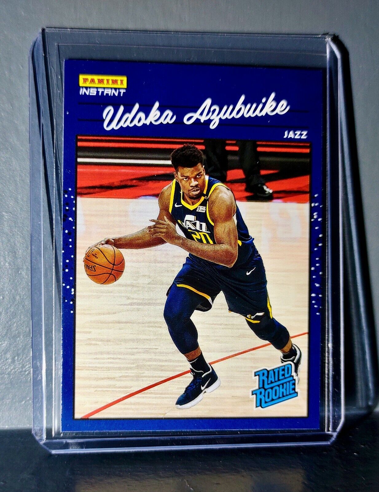 Udoka Azubuike 2020-2021 Panini NBA Instant #26 Rated Rookie Retro Card 1/3558