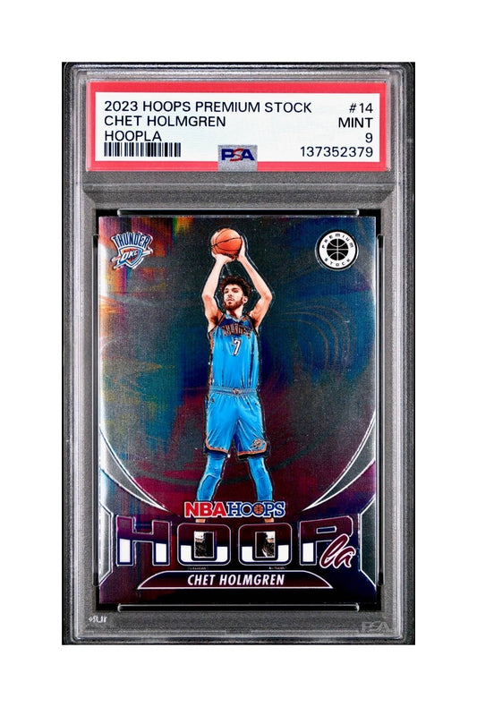 Chet Holmgren 2023 Panini Hoops Premium Hoopla #14 PSA 9 Mint