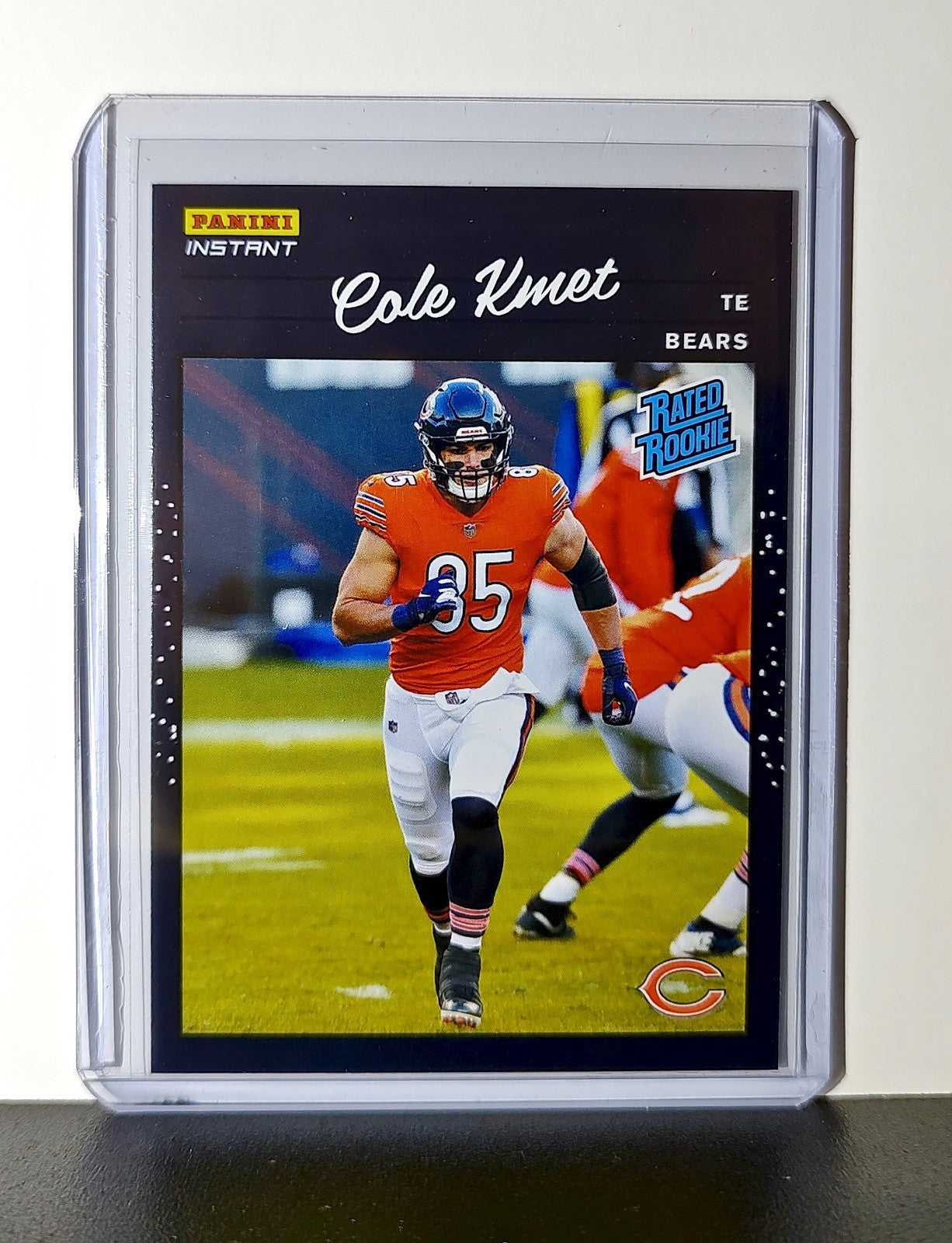 Cole Kmet Rookie 2020 Panini NFL #18 Rated Rookie Card Chicago Bears
