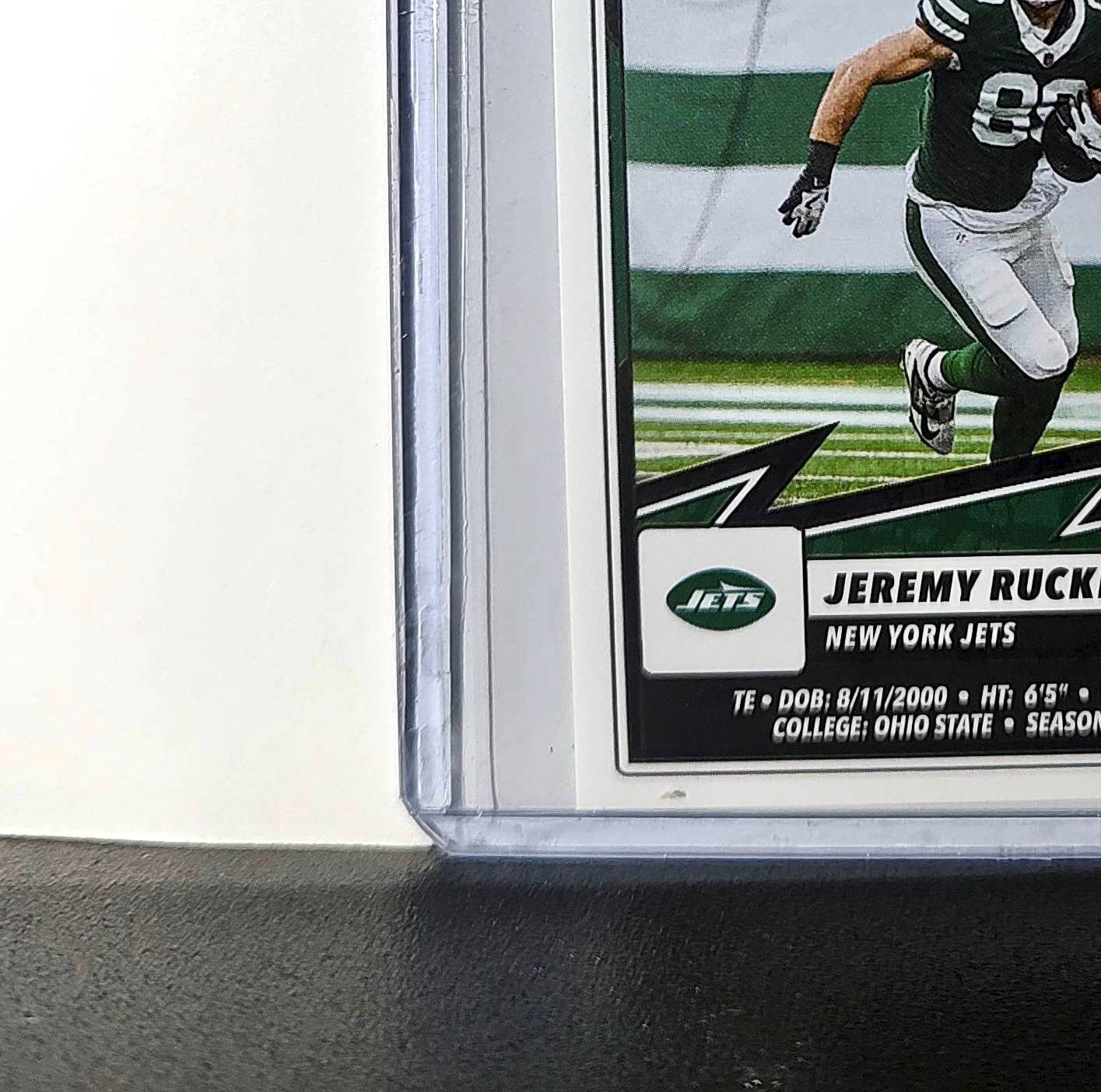 Jeremy Ruckert 2025 Panini NFL #94 Sticker New York Jets