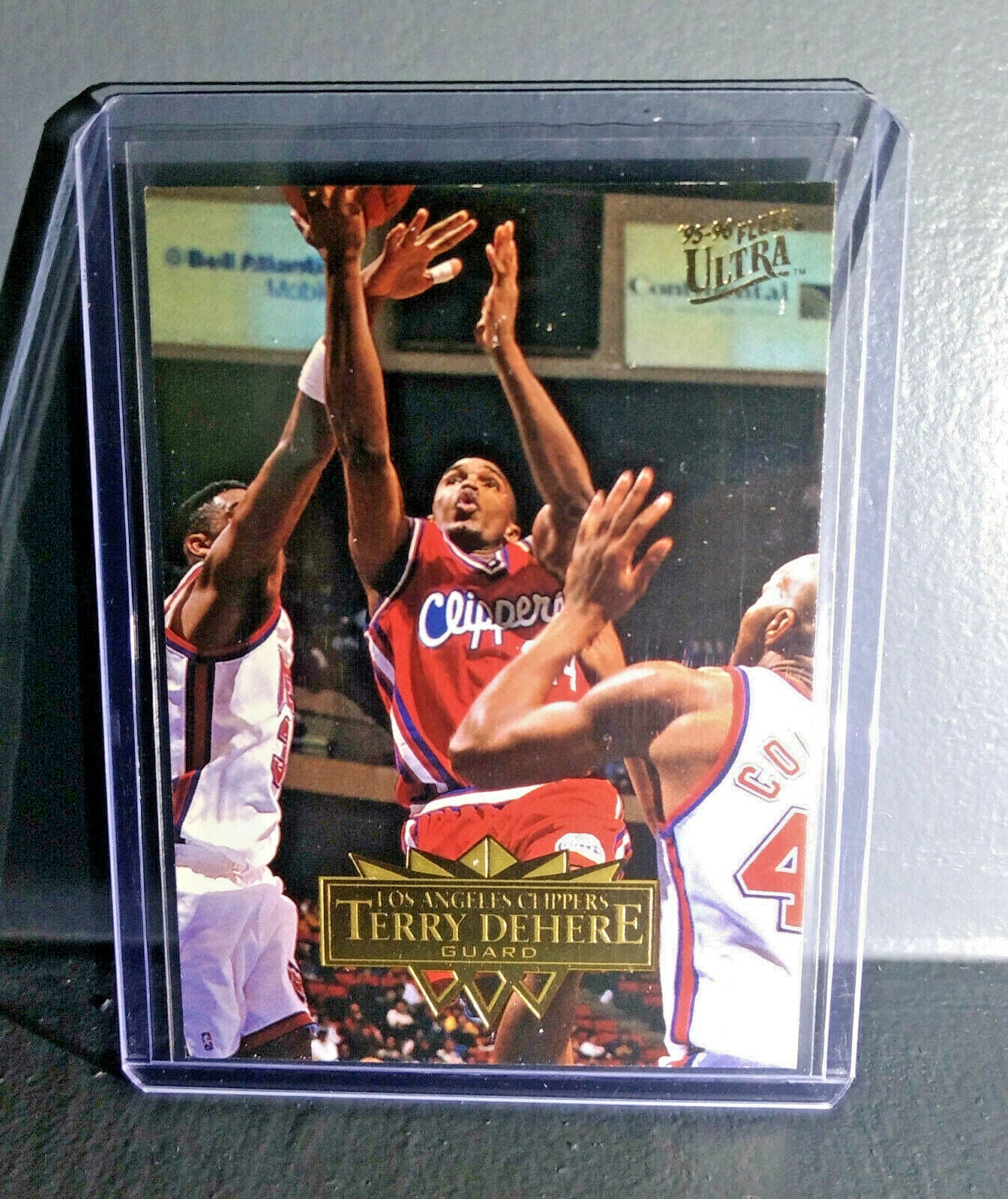 1995-96 Terry Dehere Fleer Ultra #78 Basketball Card