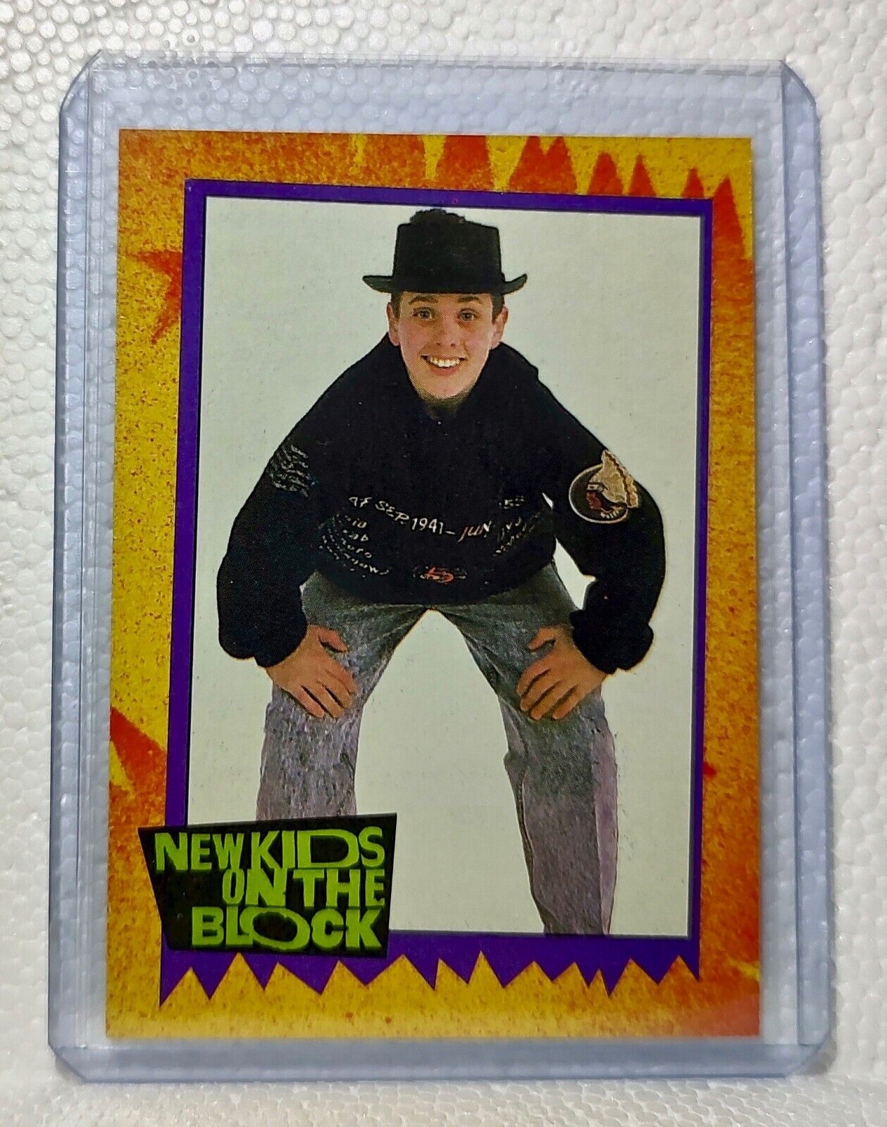 Joe McIntyre 1989 New Kids on the Block #6 Trading Card