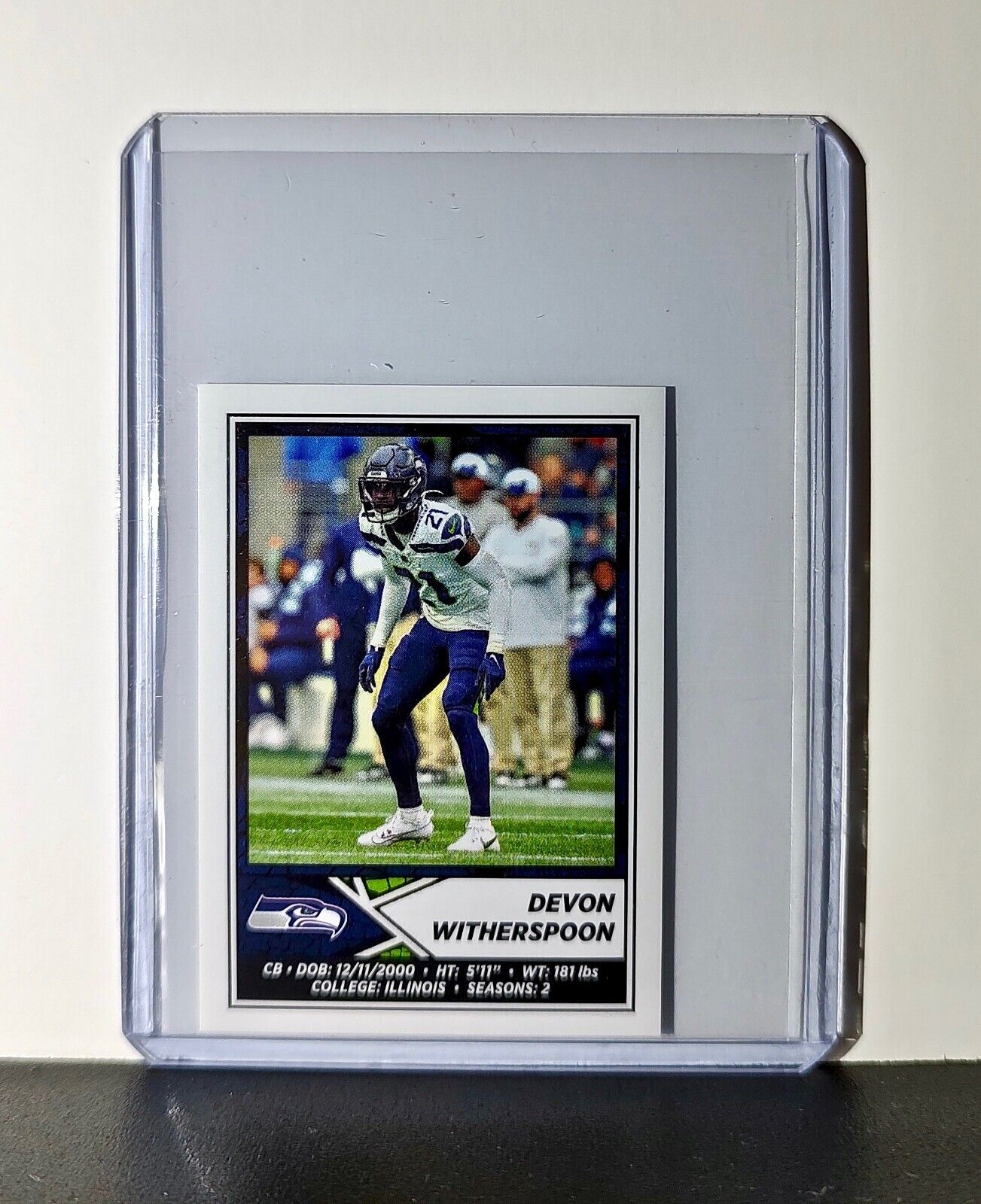 Devon Witherspoon 2024 Panini NFL Sticker #549 Seattle Seahawks