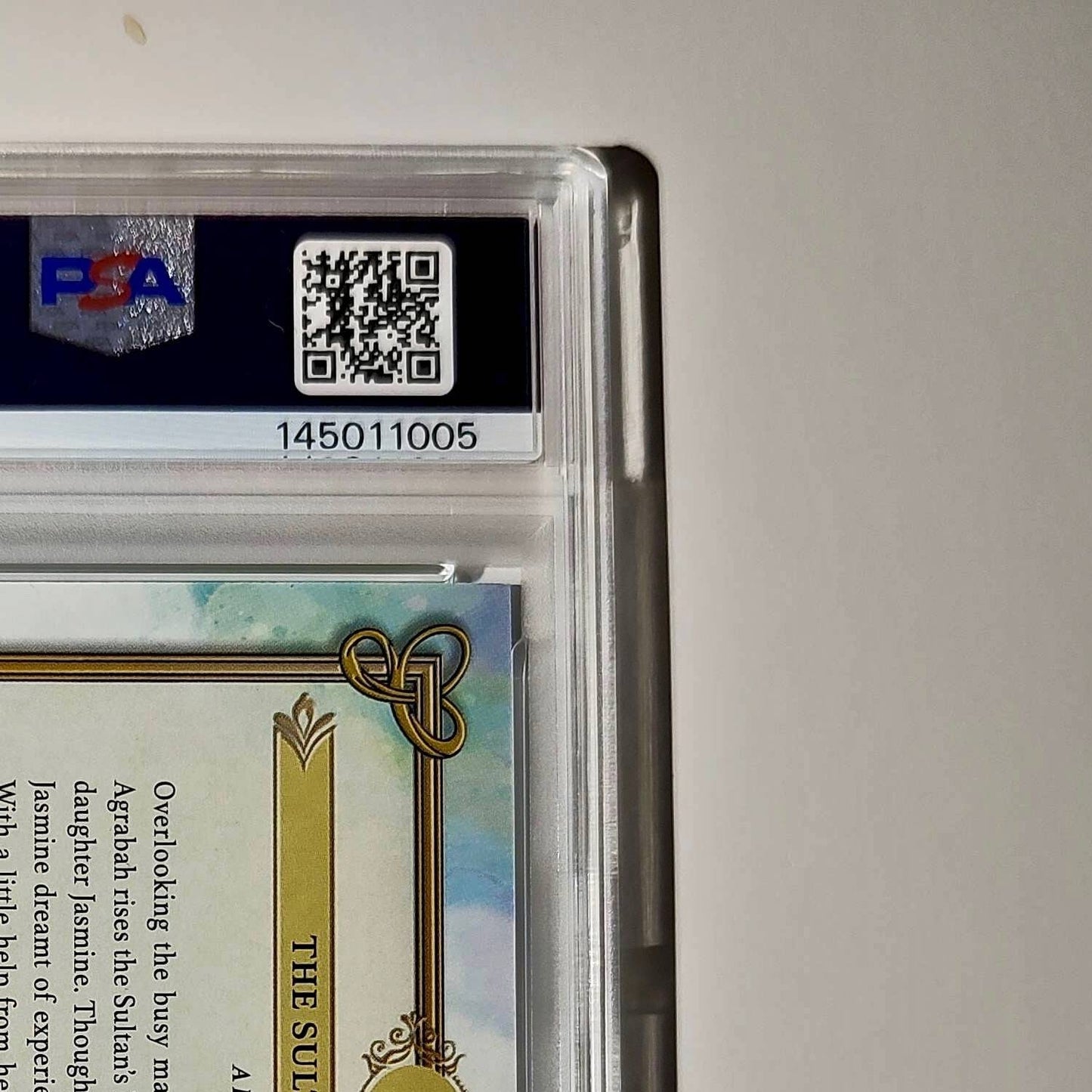 The Sultan's Palace 2025 Topps Disney #C-10 Card Aladdin PSA 9