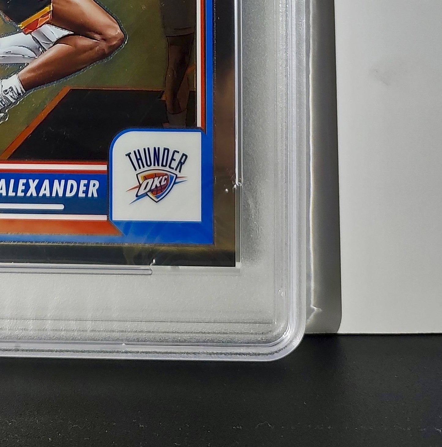 Shai Gilgeous-Alexander 2023 Panini Premium Stock NBA Hoops #2 Jumbo PSA 9 Mint