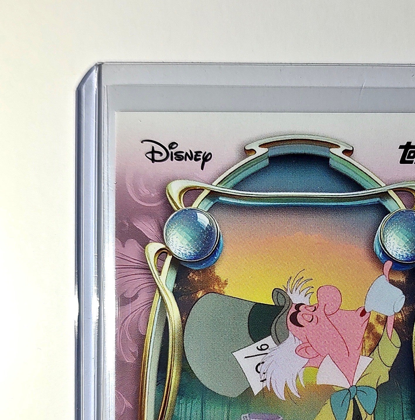 Mad Hatter 2025 Topps Disney Wonder #20 Card Alice in Wonderland