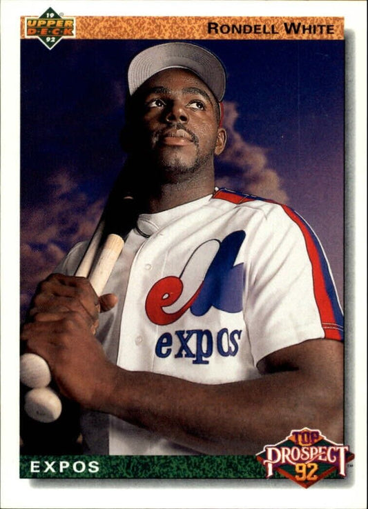 Rondell White 1992 Upper Deck MLB #61 Baseball Card Montreal Expos