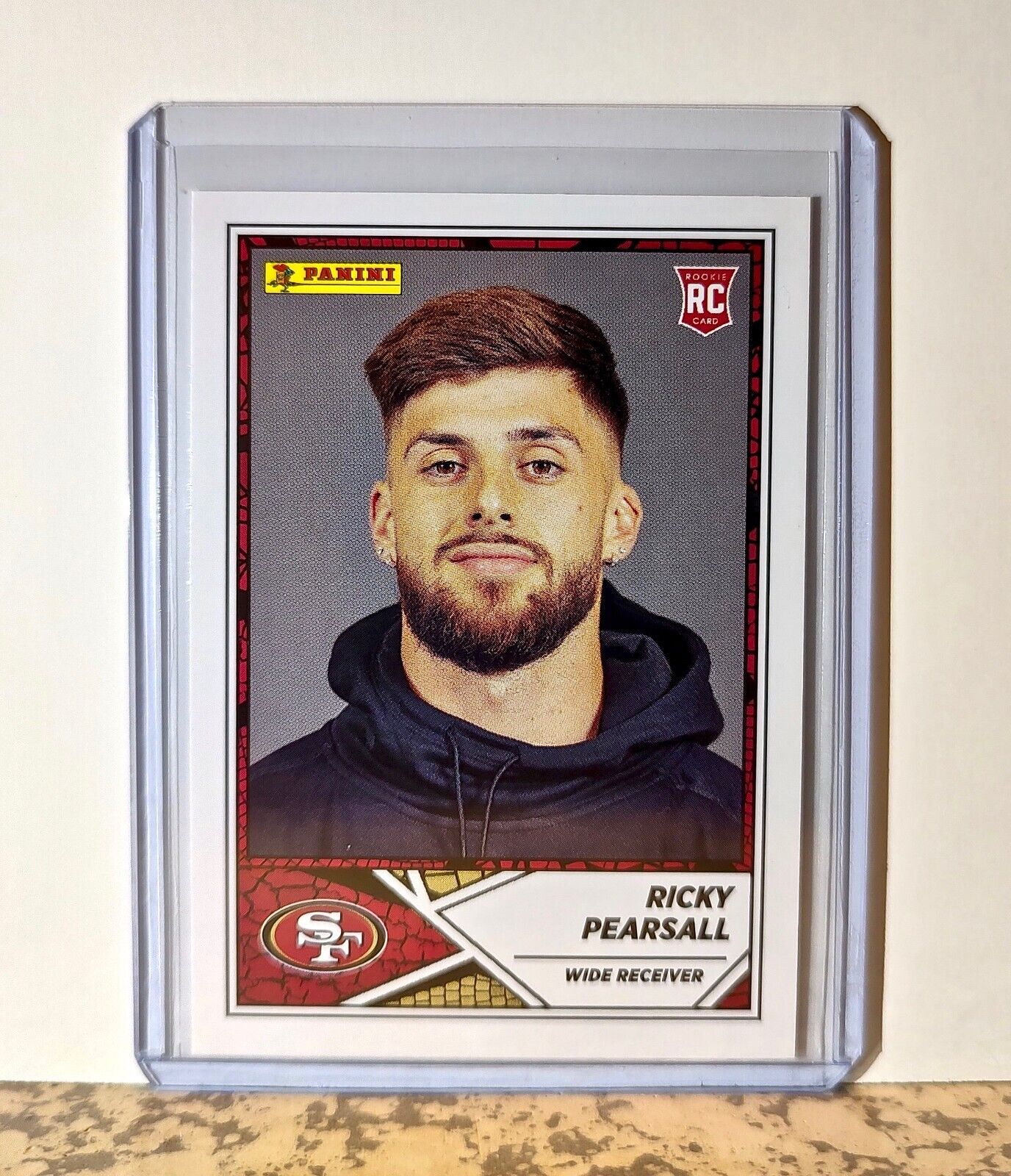 Ricky Pearsall 2024 Panini NFL #83 Rookie Sticker Card San Francisco 49ers