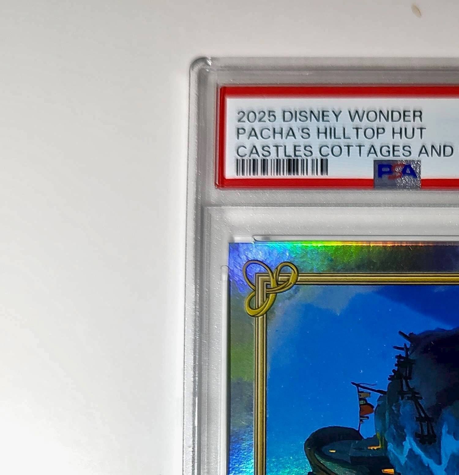 Pacha's Hilltop Hut 2025 Topps Disney #C-14 Card The Emperor's New Groove PSA 10