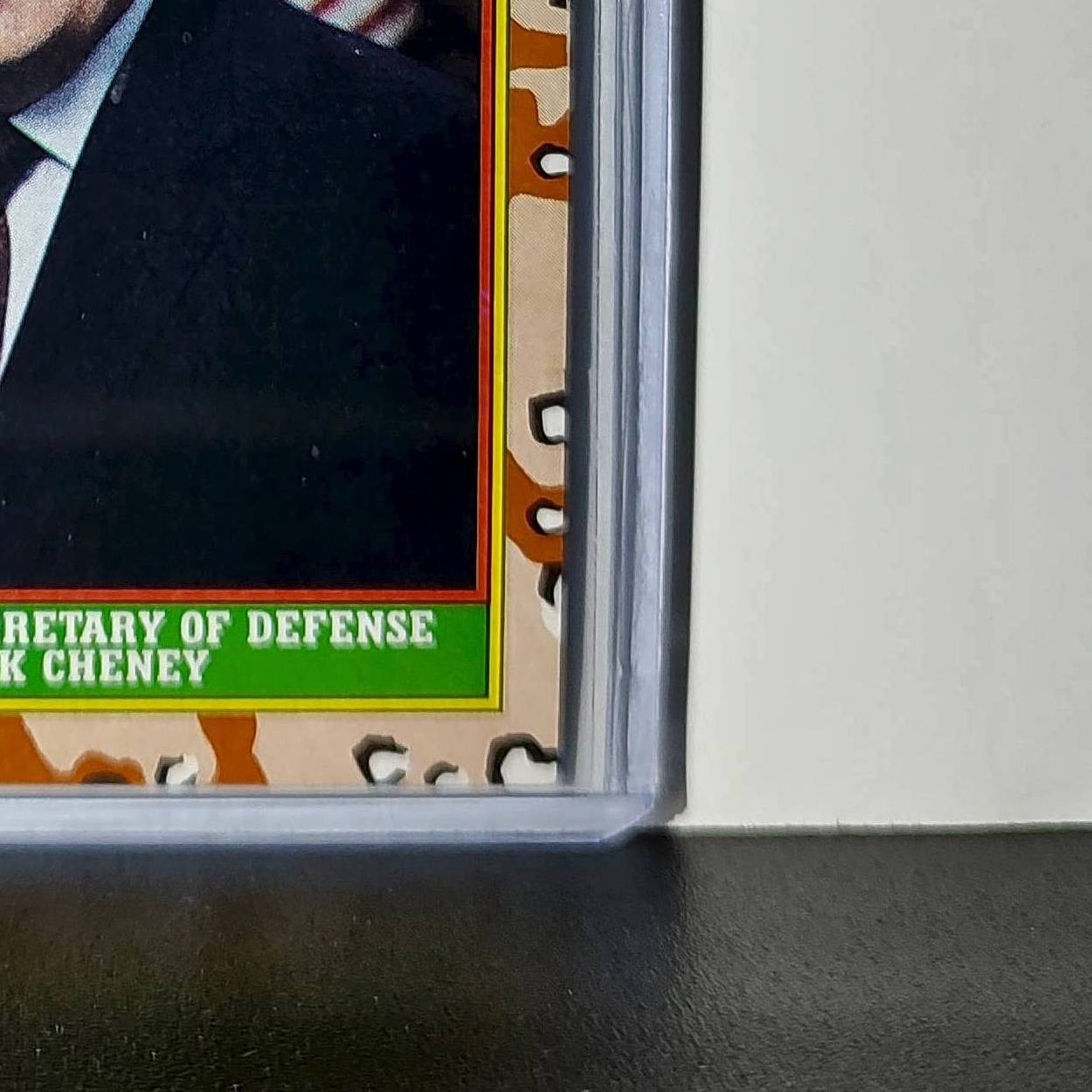 Dick Cheney 1991 Topps Desert Storm #3 Card