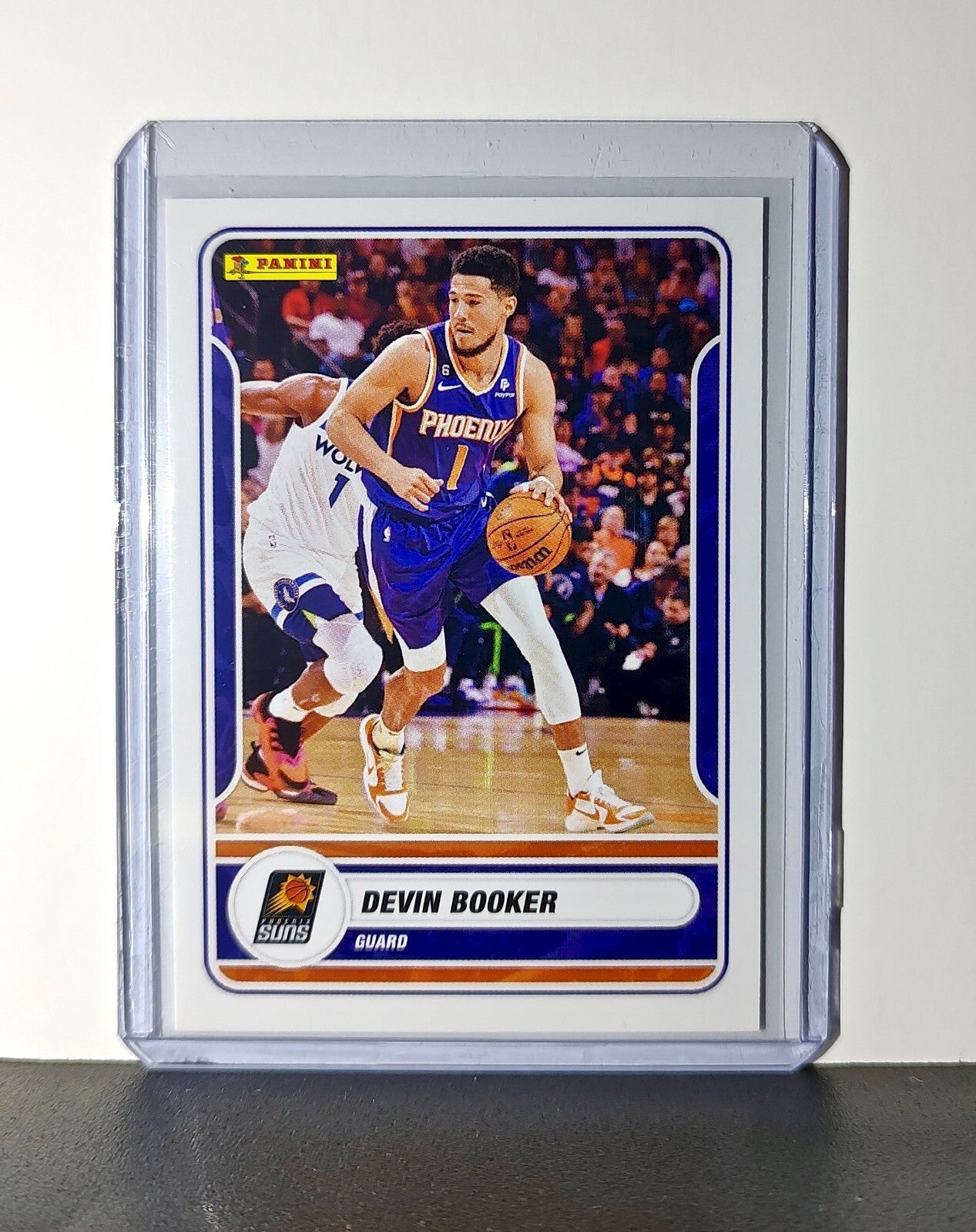 Devin Booker 2023-24 Panini NBA #22 Sticker Card Phoenix Suns