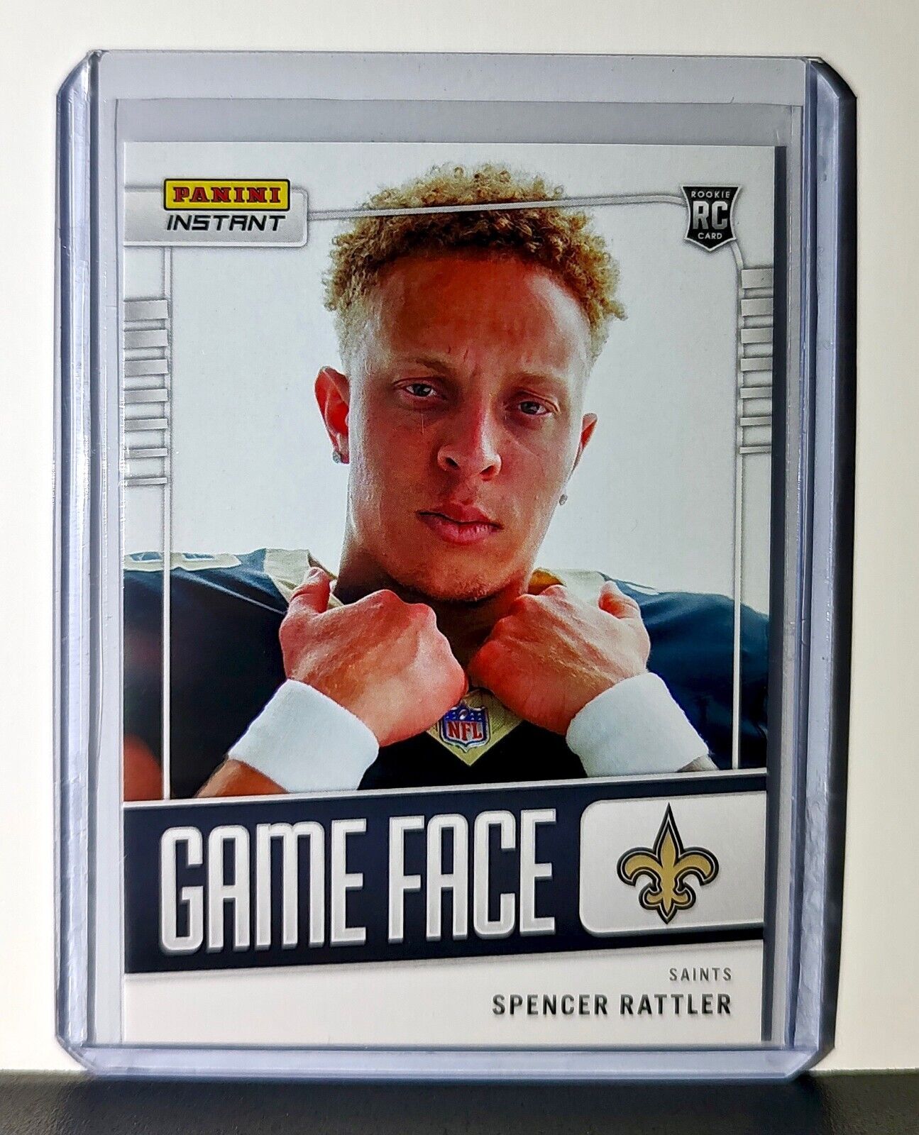 Spencer Rattler 2024 Panini Game Face NFL #27 Rookie Card Saints 1/331