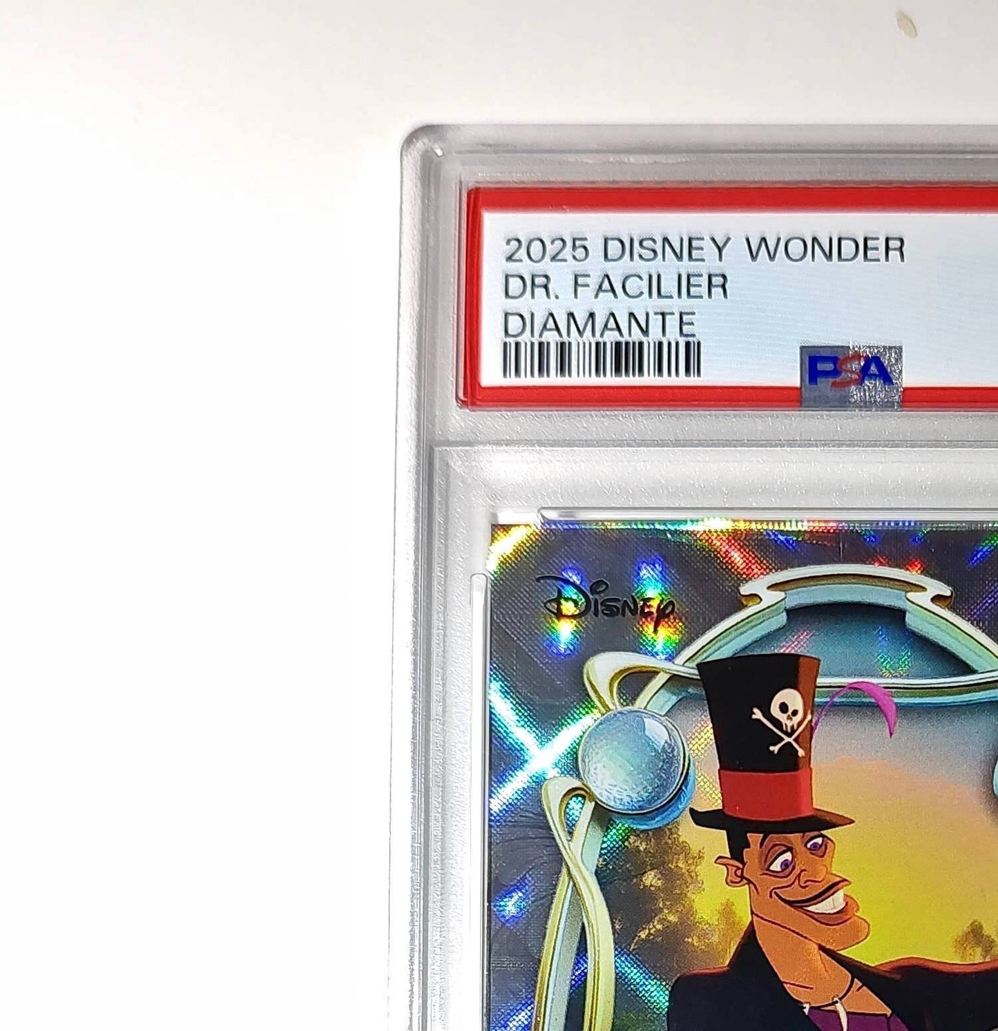 Dr. Facilier 2025 Topps Disney #73 Winter The Princess and the Frog PSA 10