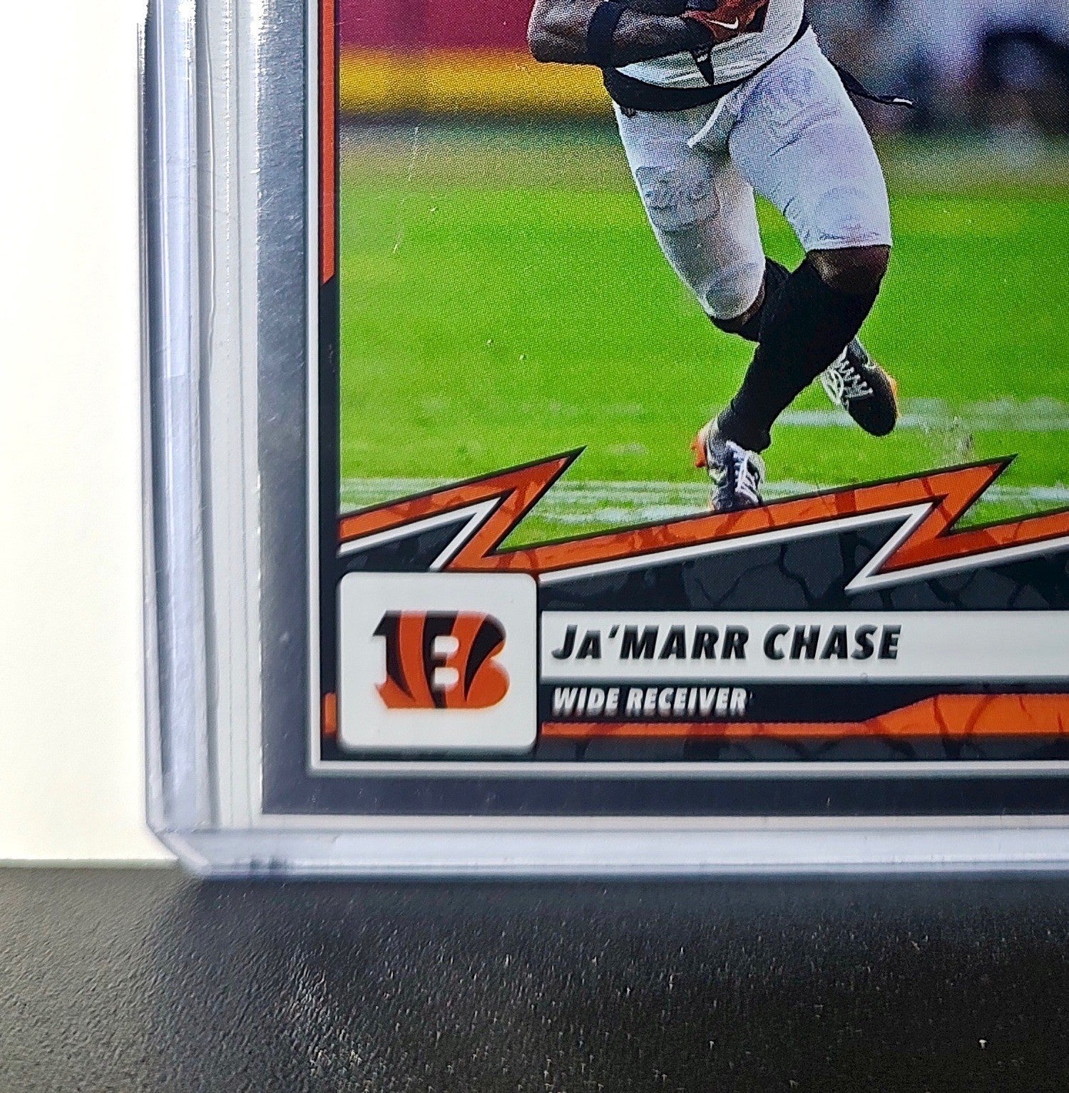 Ja’Marr Chase 2025 Panini NFL #46 Foil Sticker Card Cincinnati Bengals