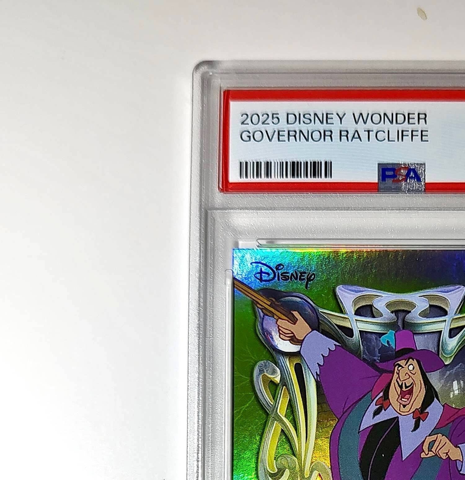 Governor Ratcliffe 2025 Topps Disney Wonder #179 Card Pocahontas PSA 10