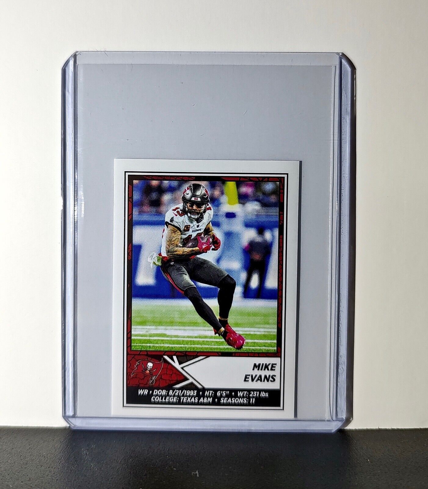 Mike Evans 2024 Panini NFL Sticker #477 Tampa Bay Buccaneers