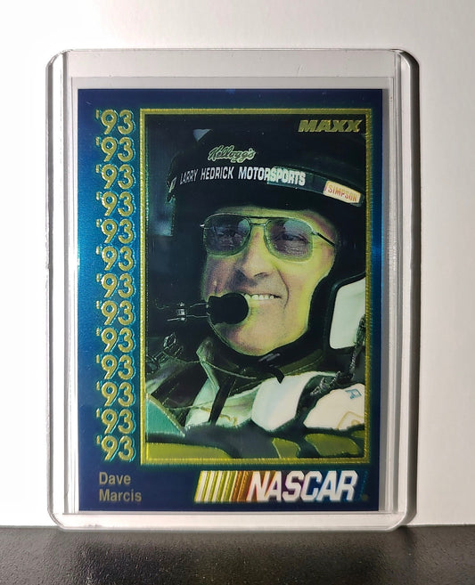 Dave Marcis 1993 Maxx Premier Plus Racing #71 NASCAR Card Marcis Auto Racing