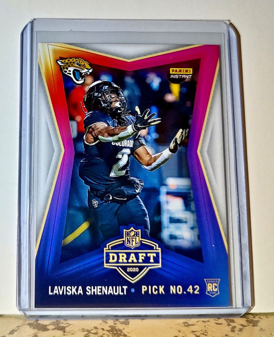 Laviska Shenault 2020 NFL Draft Night NFL #19 Football Card Jaguars 1 of 450