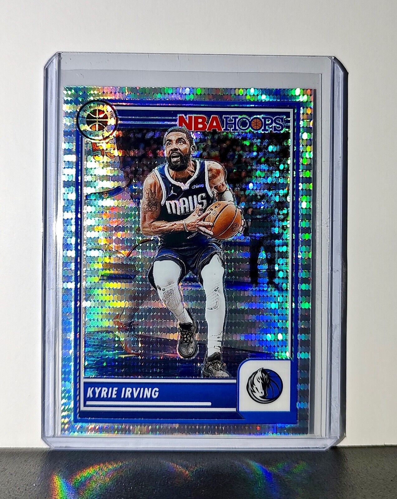 Kyrie Irving 2023-24 Panini Premium NBA Hoops #256 Pulsar Prizm Mavericks